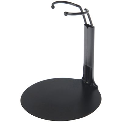 Plymor DSP-30B Black Adjustable Action Figure Stand, fits 6 and 6.5 inch Action Figures, Waist is 1.25" - 1.5" wide, 3.25" - 4" around, Pack of 2