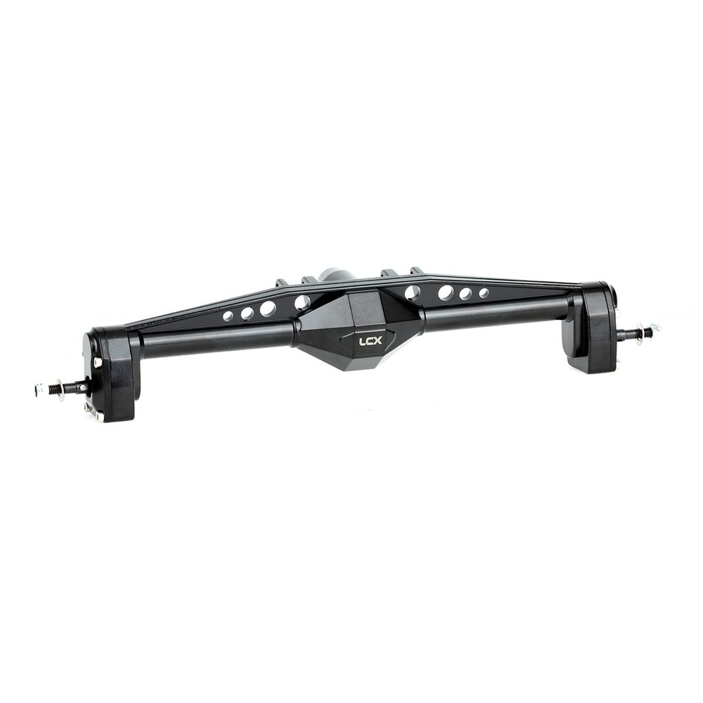 LCX Racing 1/10th RC Crawler Car Metal Front Rear Axle Complete Set for Axial Capra UTB10 AXI03004B AXI03000B AXI03022B, Upgrades Parts Accessories (Rear Axle)