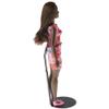 Plymor DSP-5175B Black Adjustable Doll Stand, fits 10, 11, and 12 inch Dolls or Action Figures, Waist is 1.75" - 2.25" wide, 5" - 6" around view 2