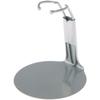 Plymor DSP-20S Silver Adjustable Action Figure Stand, fits 3.75 and 4 inch Action Figures, Waist is 0.75" - 1" Wide, 2.5" - 3" Around, Pack of 12 view 1