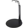 Plymor DSP-4125B Black Adjustable Doll Stand, fits 7, 7.5, 8, 8.5, and 9 inch Slim Waist Dolls or Action Figures, Waist is 1.125" - 1.5" wide, 3.25" - 4" around, Pack of 12 view 1