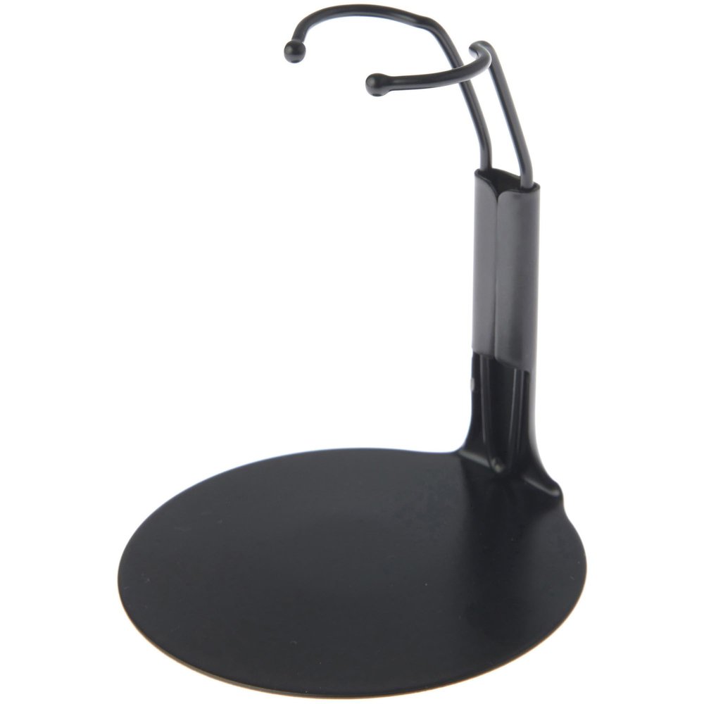 Plymor DSP-25B Black Adjustable Action Figure Stand, fits 4.5, 5, and 5.5 inch Action Figures, Waist is 1" - 1.5" wide, 3" - 3.5" around