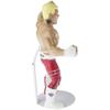 Plymor DSP-4175W White Adjustable Doll Stand, fits 7, 7.5, 8, 8.5, and 9 inch Dolls or Action Figures, Waist is 1.75" - 2.25" wide, 5" - 6" around view 2