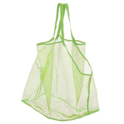 Large Capacity Sand Free Mesh Bag Children's Beach Toy Storage Bag Clothes Towel Beach Net Bag Beach Tool Swimming Accessories Green Color United Kingdom