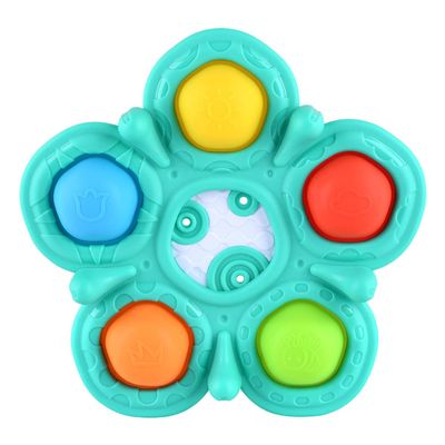 Pop me Sensory Ring Toys Educational & Learning Pop Stress Safe & Durable Toys Relaxing for 6 Months and up