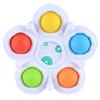 Pop me Sensory Ring Toys Educational & Learning Pop Stress Safe & Durable Toys Relaxing for 6 Months and up view 2