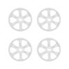 KingVal Replacement 4PCS Plastic Wheel Rim Hub RC Parts Compatible with WLtoys K969 RC Car view 2