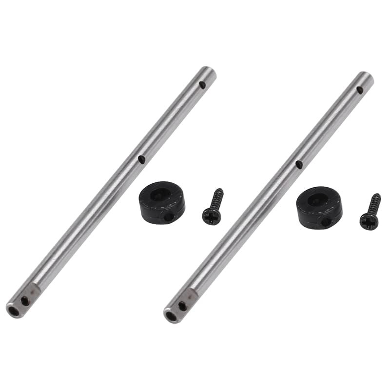AAPIE 2Pcs C127 Main Rotor Shaft Set for Stealth Hawk Pro C127 Sentry RC Helicopter Airplane Drone Spare Parts Accessories
