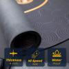 Triton Premium Portable Poker Table Mat 10 Player + Triton Premium Poker Playing Cards for Texas Holdem Poker view 2