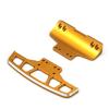 AAPIE Metal Front and Rear Bumper with Vent for Wltoys 284131 K969 K979 K989 K999 P929 P939 1/28 RC Car Upgrade Parts (Color : Yellow) view 1