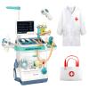 Jovow Doctor Kit for Kids, Pretend Medical Station Set for Boys & Girls,Pretend Medical Kit Toy, Mobile Cart with Sound and Light Functions, Kids Doctor Kit for Toddlers 3-5 Birthday Gift view 1