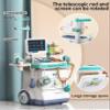 Jovow Doctor Kit for Kids, Pretend Medical Station Set for Boys & Girls,Pretend Medical Kit Toy, Mobile Cart with Sound and Light Functions, Kids Doctor Kit for Toddlers 3-5 Birthday Gift view 4