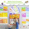 Peaceable Kingdom Alphabet Learning Fun Tote, Hands-on Literacy Activity Set with Magnetic Letters Sheets, Early Reading Skills Development, Kids Age 4+, Portable Classroom Home Organization view 3