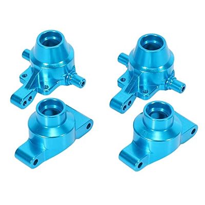 Aluminum Alloy Front Rear Knuckle Arm Steering Cup Upright Hub Carrier for 1/10 RC Car Tamiya TT-01 TT01 Upgrade Parts