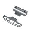 AAPIE Metal Front and Rear Bumper with Vent for Wltoys 284131 K969 K979 K989 K999 P929 P939 1/28 RC Car Upgrade Parts (Color : Grey) view 1