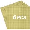 JNZong Classic Baseplates Building Base Plates for Building Bricks 100% Compatible with Major Brands-Baseplates 10" x 10", Pack of 6 (Sand) view 1