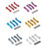 AAPIE Metal Thicken Front & Rear Swing Arm Mounts for Wltoys 144001 144002 124019 124018 124016 RC Car Upgrade Parts (Color : Silver) view 2