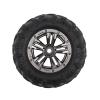 AAPIE 4Pcs 80Mm Wheel Tire Tyre for Xinlehong Q901 Q902 Q903 9130 9136 9137 9138 Hosim 1/16 RC Car Upgrade Parts view 4