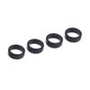KingVal Replacement 4PCS Wheel Tyre Tire RC Parts Compatible with WLtoys K969 RC Car view 2