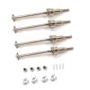 AAPIE 4Pcs Metal Drive Shaft CVD with Adapter for HAIBOXING HBX 18856 18857 18858 18859 1/18 RC Car Upgrades Parts Accessories view 1