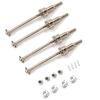 AAPIE 4Pcs Metal Drive Shaft CVD with Adapter for HAIBOXING HBX 18856 18857 18858 18859 1/18 RC Car Upgrades Parts Accessories view 2