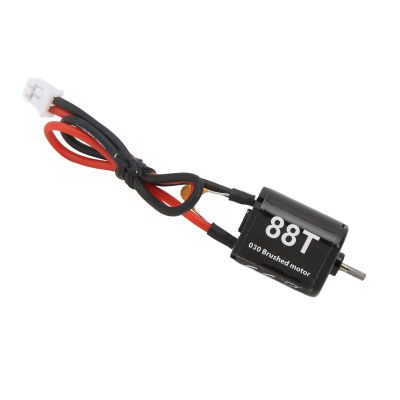 88T Bushed Motor, High Low Noise Motor for RC Crawler, 1/24 Scale, Axial SCX24, AXI90081, Durability, High Torque, Quiet Operation for RC Car, Off-Road, Racing