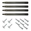 Game Room Guys Gottlieb Chrome 31" Pinball Legs with Levelers and Bolts - Set of 4 view 1