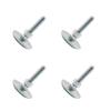 Game Room Guys Gottlieb Chrome 31" Pinball Legs with Levelers and Bolts - Set of 4 view 4