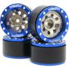 hobbysoul Heavy 1.0 Beadlock Wheels Weight 21g/Rim, Adjustable Offset RC 1.0 Wheels for 1/18 Traxxas TRX4M & 1/24 Axial SCX24 90081 Crawler, (4-Pack) view 4