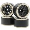 hobbysoul Adjustable Offset 1.0 Beadlock Wheels Rims for 1/18 Traxxas TRX4M & 1/24 Axial SCX24 90081 Crawler, (4-Pack) view 4