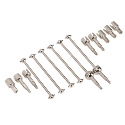 VGEBY CVD Drive Shaft Kit, RC CVD Drive Shaft Kit Metal with Joint Cup Dog Bone for 144001 RC Car 144001