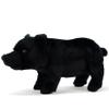 FRANKIEZHOU Lifelike Pig Stuffed Animal-Black 13.78",Stuffed Pig Toys for Kids,Girl Toys,Gifts for Kids,Home Decor,Hugging Toy view 1