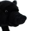 FRANKIEZHOU Lifelike Pig Stuffed Animal-Black 13.78",Stuffed Pig Toys for Kids,Girl Toys,Gifts for Kids,Home Decor,Hugging Toy view 2