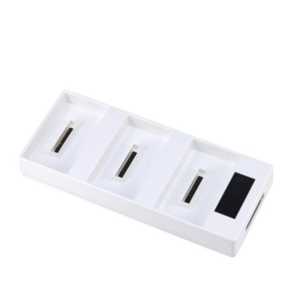 MOOKEENONE 1 * 3-Port Battery Fast Charger Charging Dock Hub Base Adaptor for DJI Phantom 4 Pro/Adv/Pro+