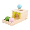 Adena Montessori Object Permanence Box with Tray Three Balls Montessori Toys for 6-12 Months Baby 1 Year Old Infant Toddler Typical view 1