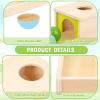 Adena Montessori Object Permanence Box with Tray Three Balls Montessori Toys for 6-12 Months Baby 1 Year Old Infant Toddler Typical view 4