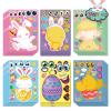 36 Sheet Easter Stickers for Kids,Easter Basket Stuffers,Make a Face Sticker, Make Your Own Animal Stickers,Spring Party Favor, Birthday Gift view 1