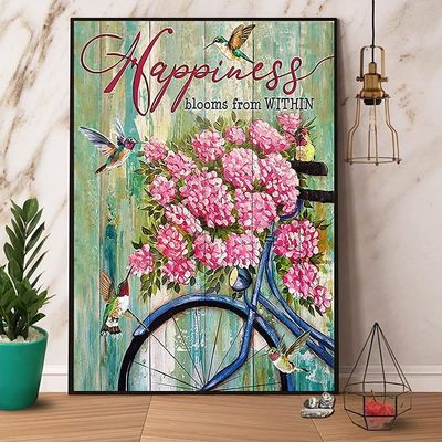 Adults Jigsaw Puzzle 1000 Piece Wooden Adults Children Puzzles Hummingbird Happiness Blooms from Within Jigsaw for Active Thinking Party Entertainment Perfect for Family or Dat