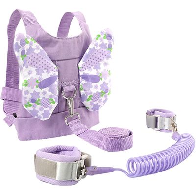 1 Set Toddler Leash Lost Wrist Link Butterfly Safety Kids Lost Wristband Child Walking Toddler Wrist Leash Outdoor Travel Shopping