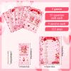 Chinco 127 Pcs Valentine's Day Games Cards Bingo Game for Adults Kids Valentine's Day Party with Pencil Trivia Classroom Activities Valentine Gifts Boys Girls Birthday Party Supplies view 3