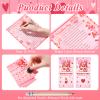 Chinco 127 Pcs Valentine's Day Games Cards Bingo Game for Adults Kids Valentine's Day Party with Pencil Trivia Classroom Activities Valentine Gifts Boys Girls Birthday Party Supplies view 4