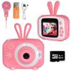 Vasttron Kids Camera for Girls Boys 3-12 Years Old Selfie Children Camera Infant Toys Bunny 1080P HD Digital Video Camera for Toddler Christmas Easter Birthday Gifts with 32GB SD Card view 1