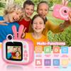 Vasttron Kids Camera for Girls Boys 3-12 Years Old Selfie Children Camera Infant Toys Bunny 1080P HD Digital Video Camera for Toddler Christmas Easter Birthday Gifts with 32GB SD Card view 2
