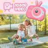 Vasttron Kids Camera for Girls Boys 3-12 Years Old Selfie Children Camera Infant Toys Bunny 1080P HD Digital Video Camera for Toddler Christmas Easter Birthday Gifts with 32GB SD Card view 3