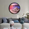 KRIDDR Round Glass Moving Sand Art Picture Round Glass 3D Deep Sea Sand Landscape Moving Screen Sand Frame Flowing Sand Adult Child Large Desktop Art Toys view 1