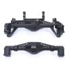 RCAWD for 1/18 Axial UTB18 Capra Trail Buggy Crawlers Upgrades, Rear & Steering Axle Assembled & Front & Rear Axle Housing Without Gears Aluminum Parts AXI218001 Black view 1