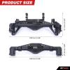 RCAWD for 1/18 Axial UTB18 Capra Trail Buggy Crawlers Upgrades, Rear & Steering Axle Assembled & Front & Rear Axle Housing Without Gears Aluminum Parts AXI218001 Black view 4