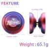 JOLESHARE Professional Unresponsive Yoyo X4 for Pros and Beginners - Replaceable Bearings, Gloves, Removal Tool and 5 Strings Included (Red, Blue) view 4