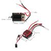 VGEBY RC Motor ESC Kit, High Torsion 540 Brushed Motor 360A ESC with T Plug for 1/10 RC Car Model (45T) view 3