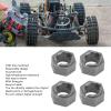 SPYMINNPOO 7mm Hex Combiner, Wheel Hub Hex Adapter Aluminum Alloy RC Wheel Adapter Compatible with FMS FCX24 1/24 RC Car (Color) view 3